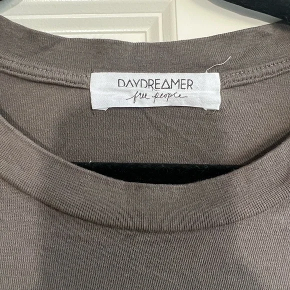 Free People Daydreamer Willie Nelson Gray Oversized Band Tee - Picture 10 of 10